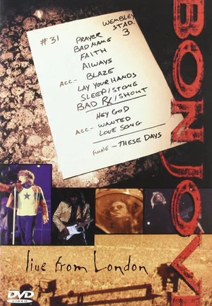 Постер: Bon Jovi - Live from London