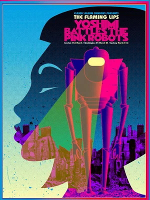 Постер: The Flaming Lips: Yoshimi Battles The Pink Robots
