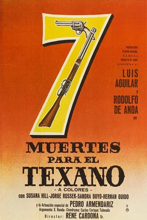 Постер: Siete muertes para el texano