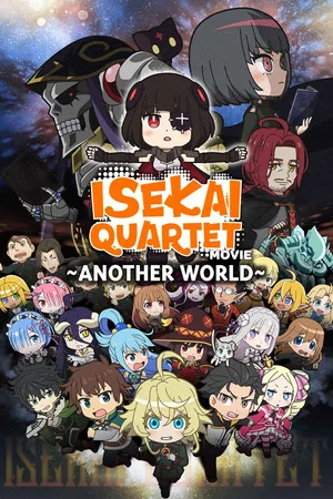 Постер: Isekai Quartet the Movie: Another World