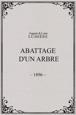 Постер: Abattage d'un arbre