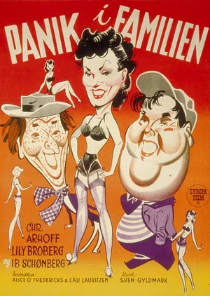 Постер: Panik i familien