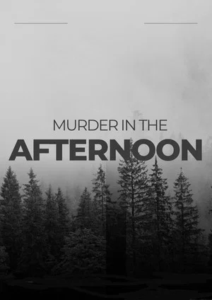 Постер: Murder in the afternoon