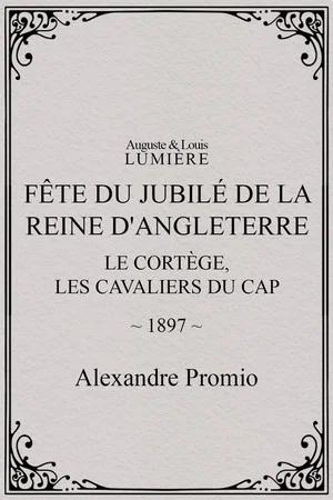 Постер: Fête du jubilé de la reine d'Angleterre : le cortège, les cavaliers du Cap