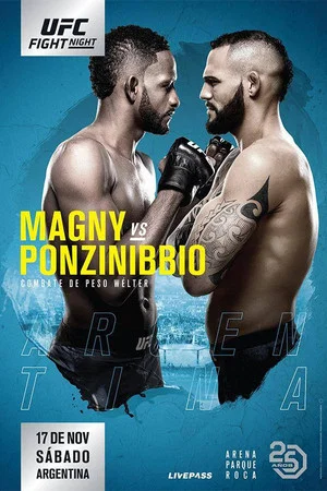 Постер: UFC Fight Night 140: Magny vs. Ponzinibbio