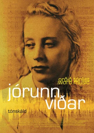 Постер: Orðið tónlist: Jórunn Viðar