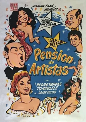 Постер: Pensión de artistas