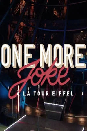 Постер: One More Joke à la tour Eiffel Paris rétro