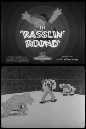 Постер: Rasslin' Round