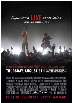 Постер: Sugarland: Live on the Inside