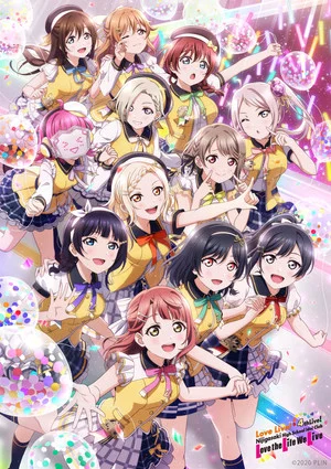 Постер: Love Live! Nijigasaki Nijigasaki High School Idol Club 4th Live! ~Love the Life We Live~