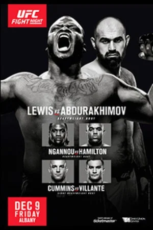 Постер: UFC Fight Night 102: Lewis vs. Abdurakhimov