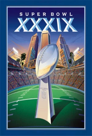 Постер: Super Bowl XXXIX