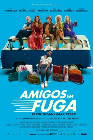 Постер: Amigos em Fuga