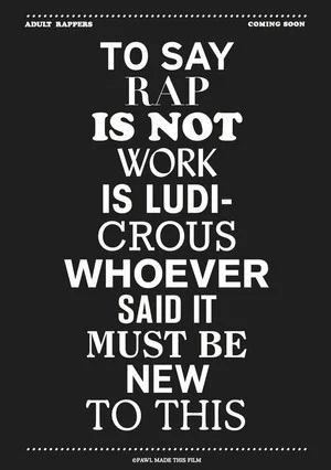 Постер: Adult Rappers