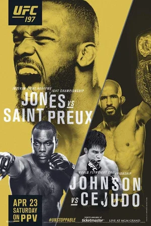 Постер: UFC 197: Jones vs. Saint Preux