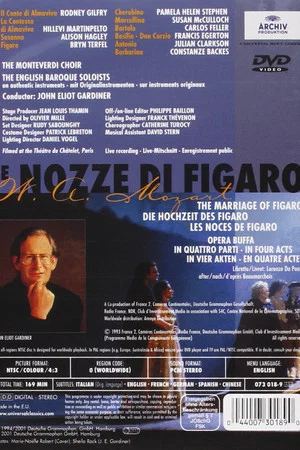 Постер: John Eliot Gardiner: Mozart - Le nozze di Figaro