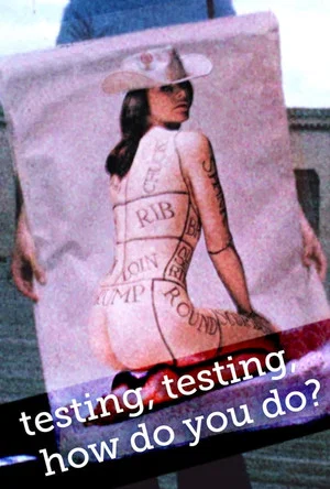 Постер: testing, testing, how do you do?