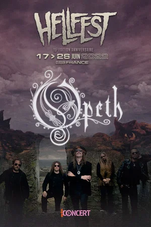 Постер: Opeth - Au Hellfest 2022