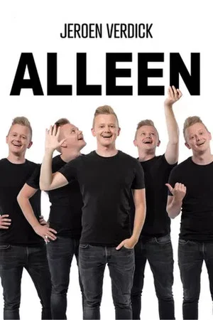 Постер: Jeroen Verdick: Alleen