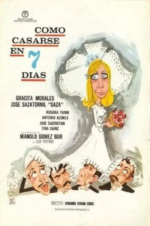 Постер: Cómo casarse en siete días