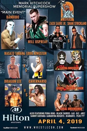 Постер: WrestleCon Mark Hitchcock Memorial SuperShow 2019