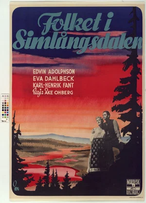 Постер: Folket i Simlångsdalen