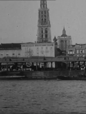 Постер: Anvers: arrivée en Bateau