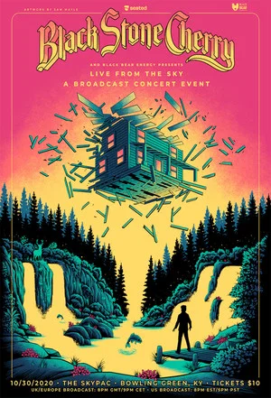 Постер: Black Stone Cherry - Live from the Sky