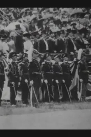 Постер: President McKinley Reviewing the Troops at the Pan-American Exposition