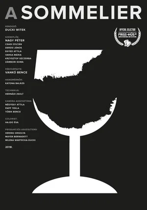 Постер: A sommelier