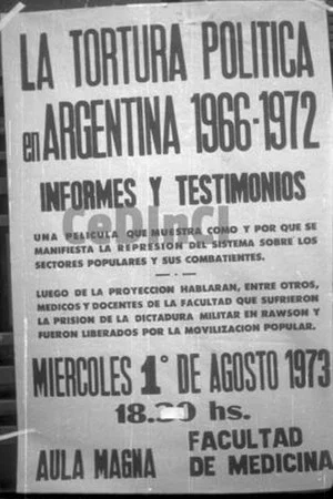 Постер: Informes y testimonios. La tortura política en Argentina 1966-1972