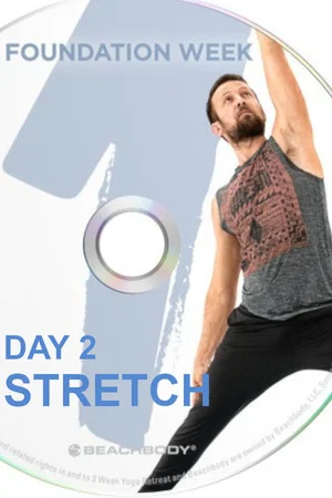 Постер: 3 Weeks Yoga Retreat - Week 1 Foundation - Day 2 Stretch