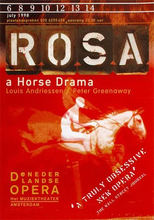 Постер: The Death of a Composer: Rosa, a Horse Drama