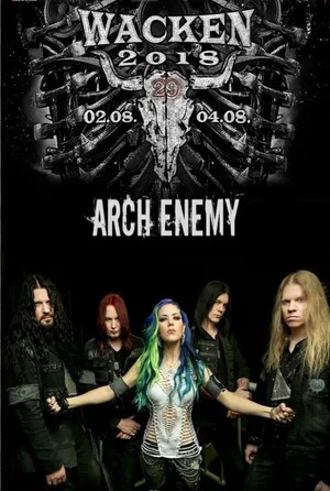 Постер: Arch Enemy - Live At Wacken