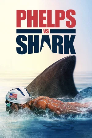 Постер: Phelps vs Shark