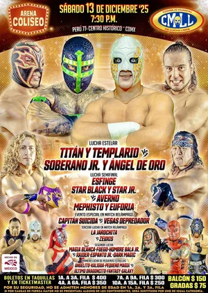 Постер: CMLL Sabados De Coliseo