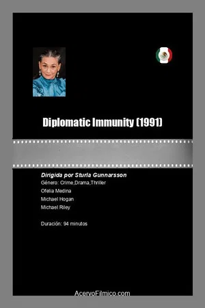 Постер: Diplomatic Immunity