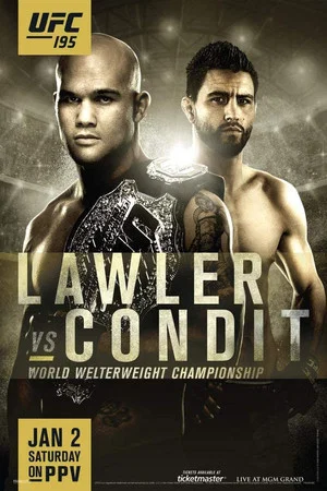 Постер: UFC 195: Lawler vs. Condit
