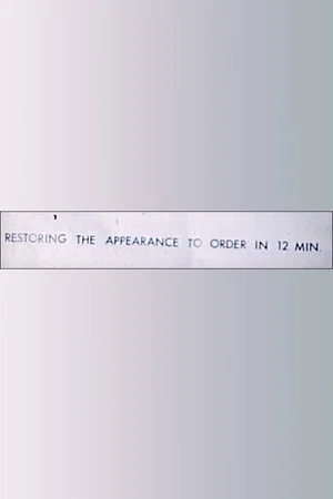Постер: Restoring the Appearance to Order in 12 Minutes