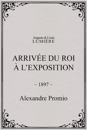 Постер: Arrivée du roi à l’exposition
