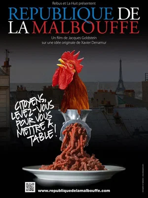 Постер: République de la malbouffe