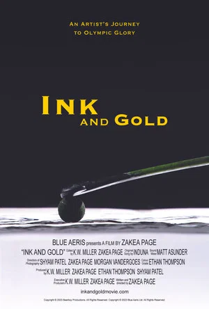 Постер: Ink and Gold: An Artist's Journey to Olympic Glory