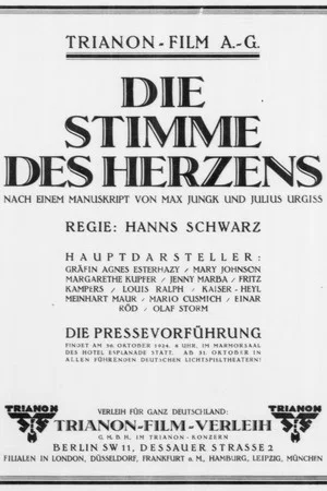 Постер: Die Stimme des Herzens
