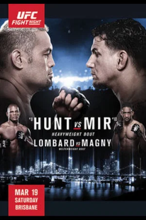 Постер: UFC Fight Night 85: Hunt vs. Mir