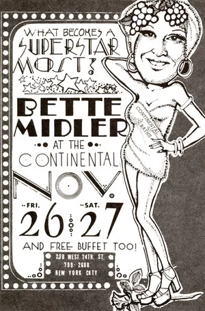 Постер: Bette Midler at the Continental Baths