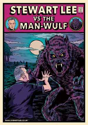 Постер: Stewart Lee vs The Man-Wulf