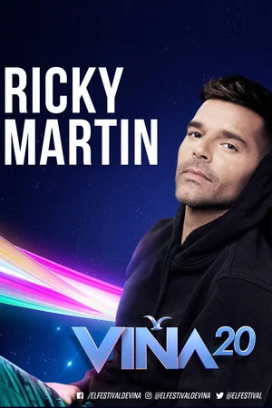 Постер: Ricky Martin: Festival de Viña del Mar