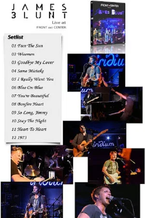 Постер: James Blunt - Live at Front And Center