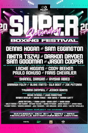 Постер: Dennis Hogan vs. Sam Eggington